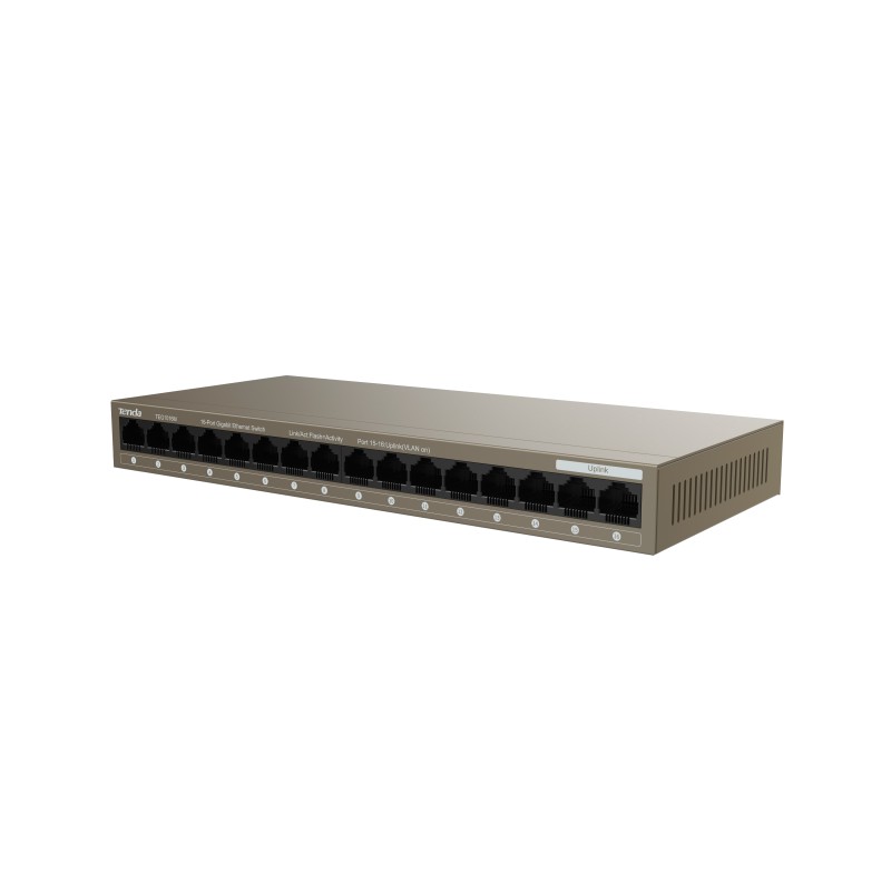 Tenda TEG1016M switch di rete Non gestito Gigabit Ethernet (10 100 1000)