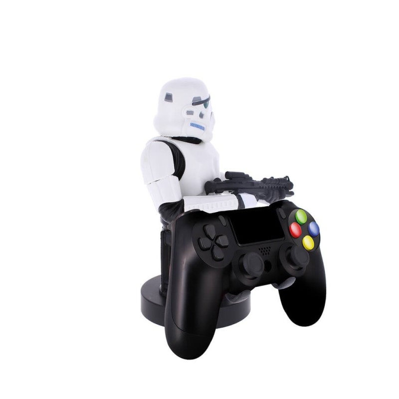 Exquisite Gaming Imperial Stormtrooper Cable Guy Phone and Controller Holder Personaggio da collezione