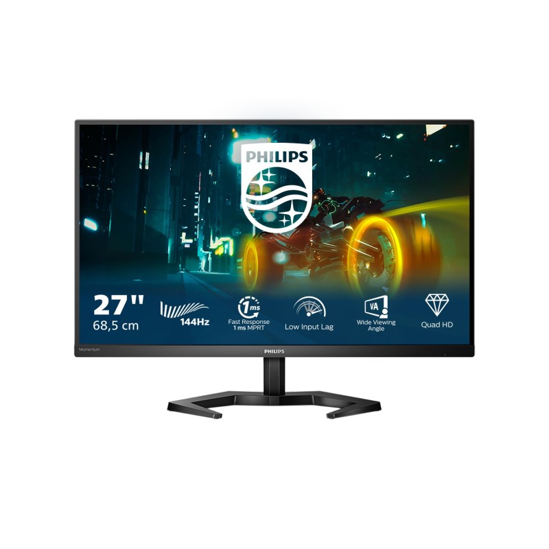 Philips Momentum 27M1N3500LS 00 LED display 68,6 cm (27") 2560 x 1440 Pixel Quad HD Nero