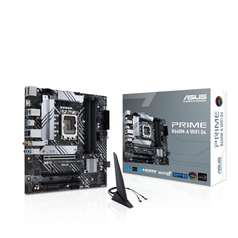 ASUS PRIME B660M-A WIFI D4 Intel B660 LGA 1700 micro ATX