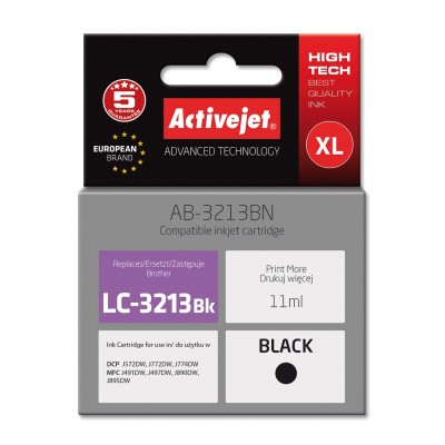Activejet AB-3213BN cartuccia d'inchiostro 1 pz Compatibile Resa standard Nero