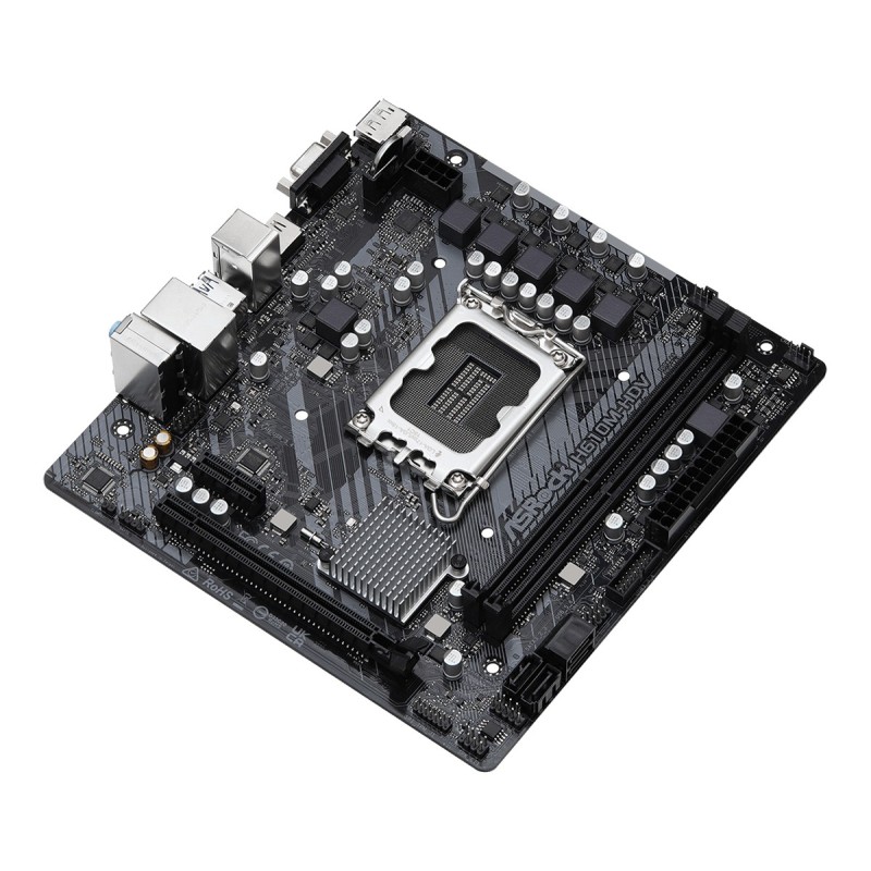 Asrock H610M-HDV Intel H610 LGA 1700 micro ATX