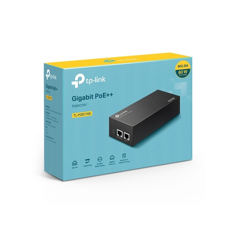 TP-Link TL-POE170S adattatore PoE e iniettore Gigabit Ethernet