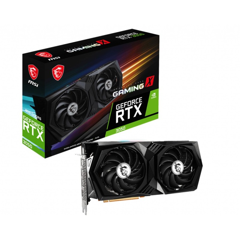 MSI GAMING GeForce RTX™ 3050 X 8G NVIDIA GeForce RTX 3050 8 GB GDDR6