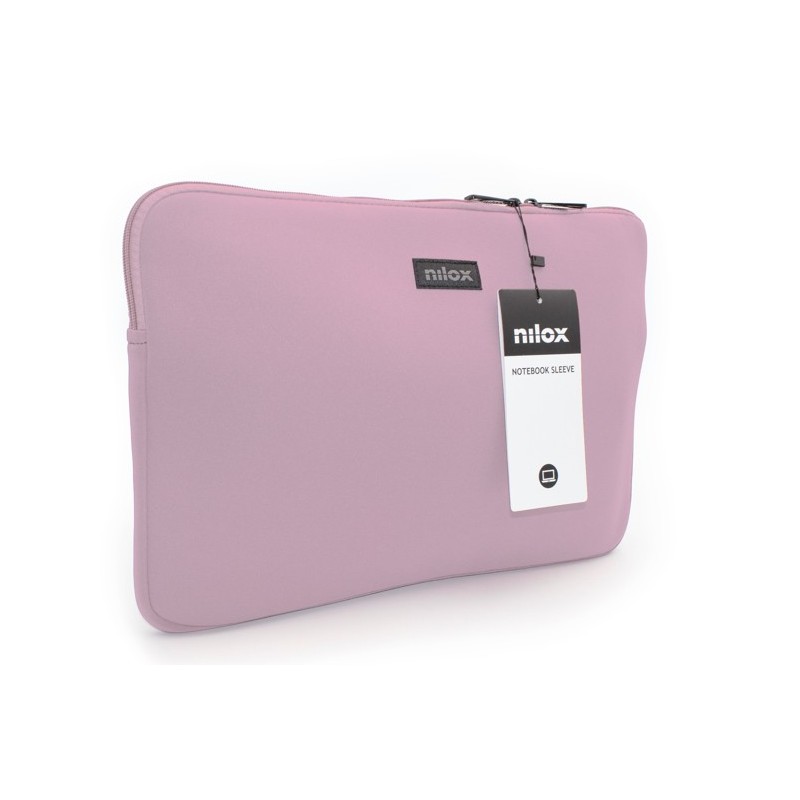 Nilox NXF1405 borsa per laptop 35,8 cm (14.1") Custodia a tasca Rosa