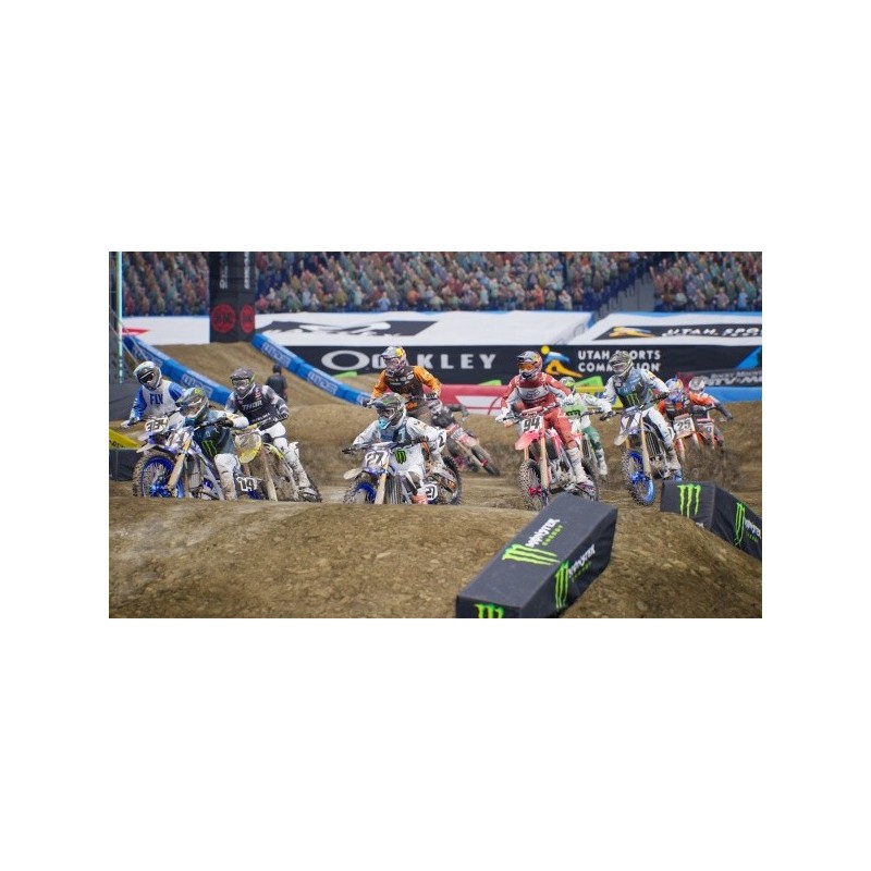 PLAION Monster Energy Supercross - The Official Videogame 5 Standard Tedesca, Inglese PlayStation 4