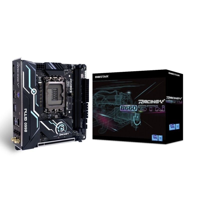 Biostar B660GTN scheda madre Intel B660 LGA 1700 mini ITX