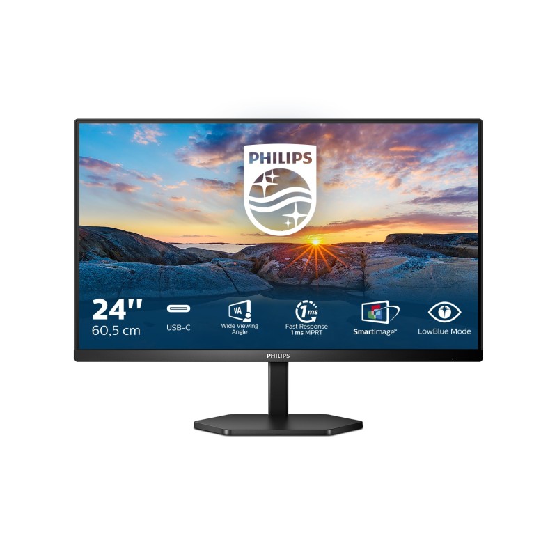 Philips 3000 series 24E1N3300A 00 LED display 60,5 cm (23.8") 1920 x 1080 Pixel Full HD Nero