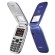 Brondi Window+ 4,5 cm (1.77") Blu Telefono cellulare basico