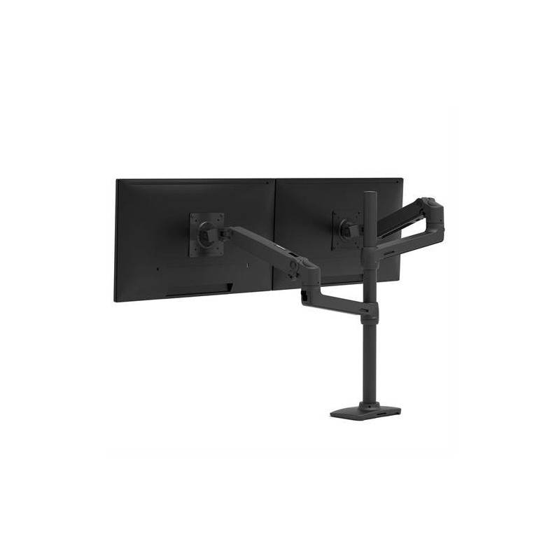 Ergotron LX Series LX Dual Stacking Arm, Tall Pole, Matte Black 101,6 cm (40") Nero Scrivania