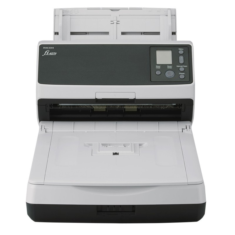 Ricoh fi-8270 ADF + scanner ad alimentazione manuale 600 x 600 DPI A4 Nero, Grigio