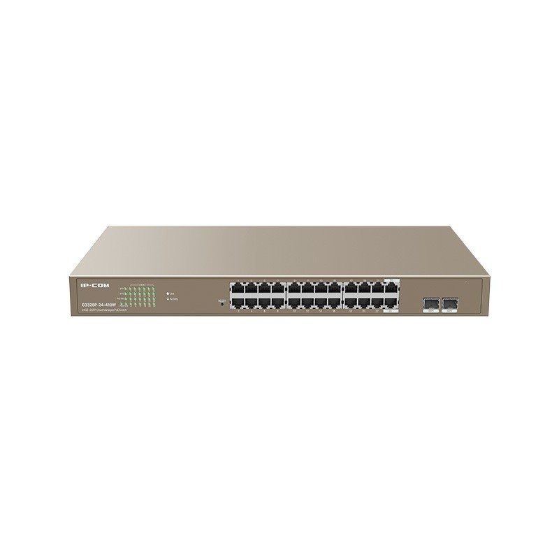 IP-COM Networks G3326P-24-410W switch di rete Gestito L2 Gigabit Ethernet (10 100 1000) Supporto Power over Ethernet (PoE)