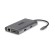 Hamlet HDKC-PD400H replicatore di porte e docking station per laptop Cablato USB 3.2 Gen 1 (3.1 Gen 1) Type-C Grigio