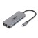 Hamlet HDKC-PD200A replicatore di porte e docking station per laptop Cablato USB 3.2 Gen 1 (3.1 Gen 1) Type-C Grigio