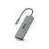 Hamlet HDKC-PD200 replicatore di porte e docking station per laptop Cablato USB 3.2 Gen 1 (3.1 Gen 1) Type-C Grigio