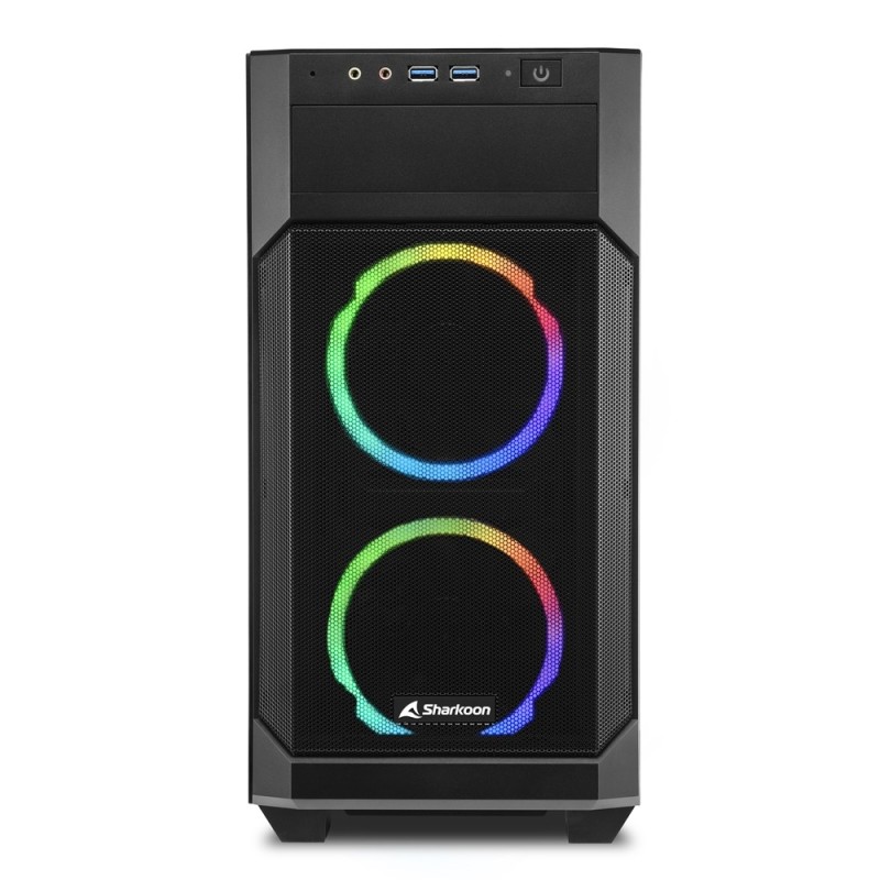 Sharkoon V1000 RGB Micro Tower Nero