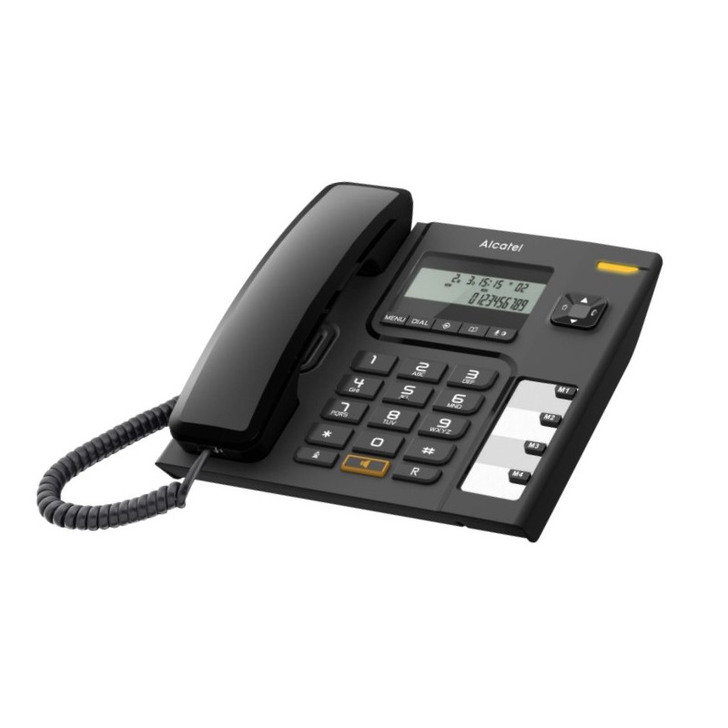 Alcatel T56 Telefono analogico Identificatore di chiamata Nero