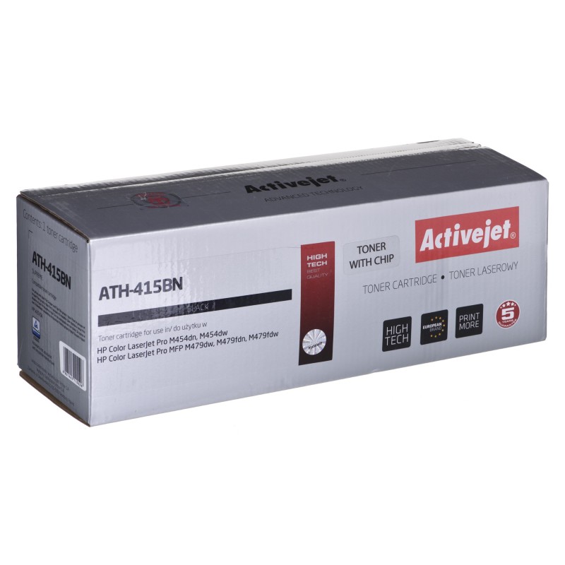 Activejet ATH-415BN CHIP cartuccia toner 1 pz Compatibile Nero