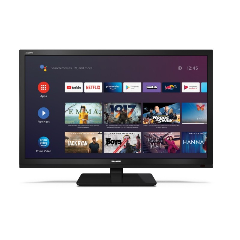 Sharp 24BI3EA TV 61 cm (24") HD Smart TV Wi-Fi Nero 400 cd m²