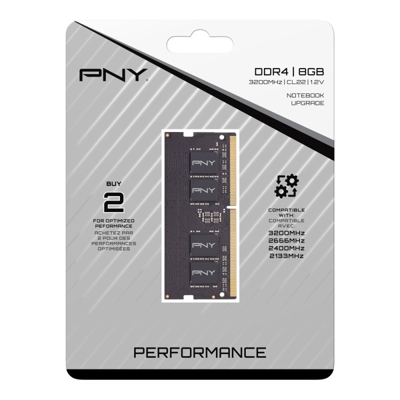 PNY Performance memoria 8 GB 1 x 8 GB DDR4 3200 MHz