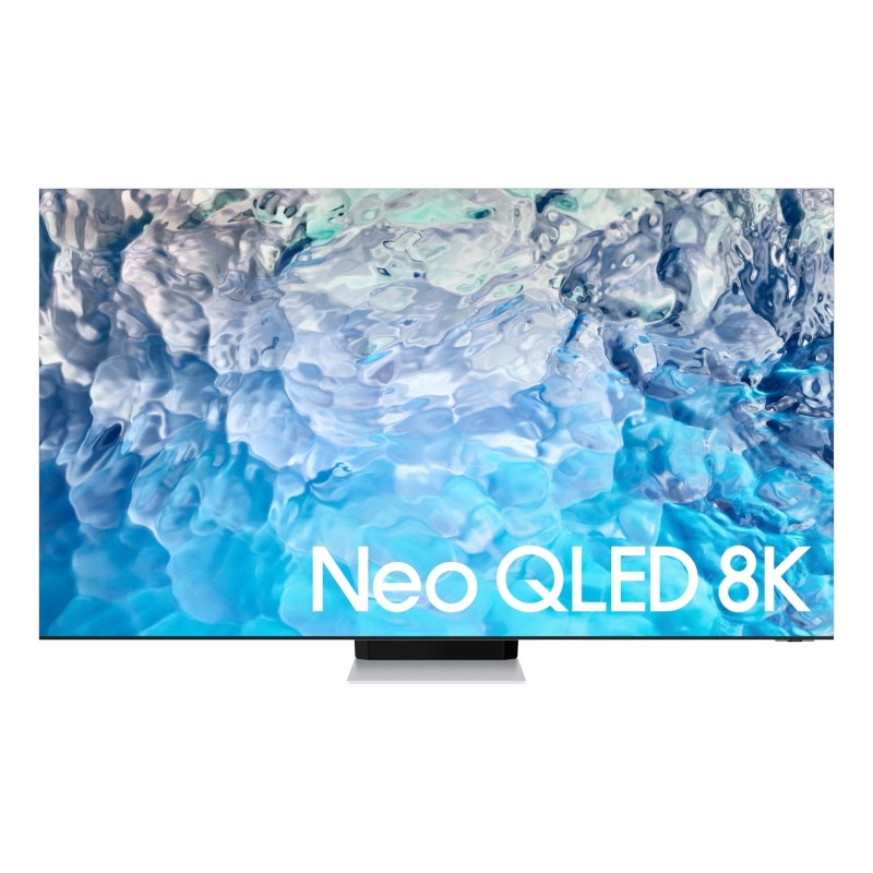 Samsung TV Neo QLED 8K 75” QE75QN900B Smart TV Wi-Fi Stainless Steel 2022, Mini LED, Processore Neural Quantum 8K, Ultra