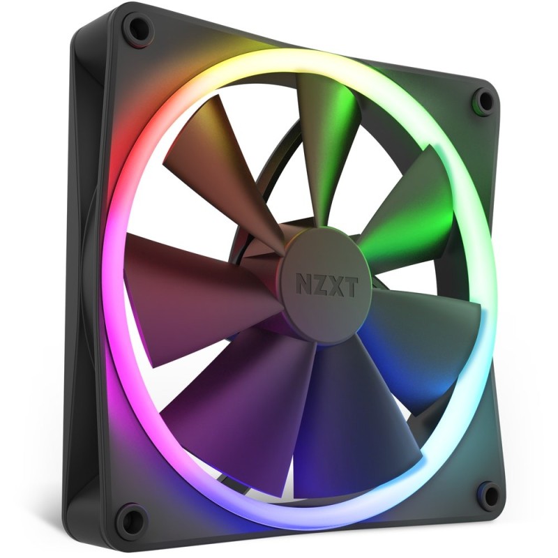 NZXT F140 RGB Case per computer Ventilatore 14 cm Nero 1 pz