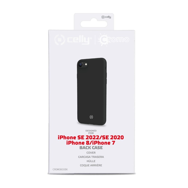 Celly CROMO custodia per cellulare 11,9 cm (4.7") Cover Nero