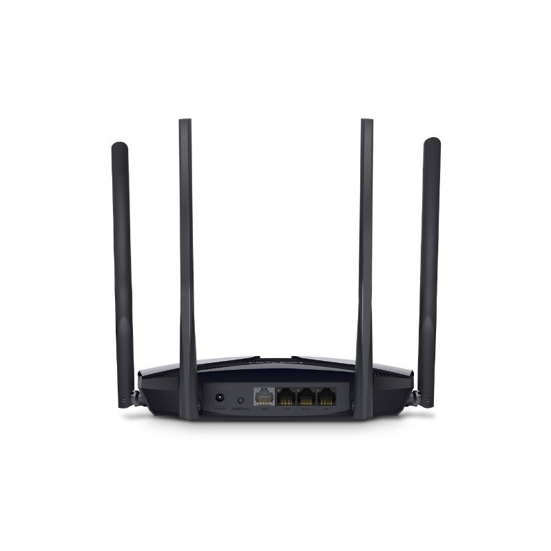 Mercusys MR80X router wireless Gigabit Ethernet Dual-band (2.4 GHz 5 GHz) Nero