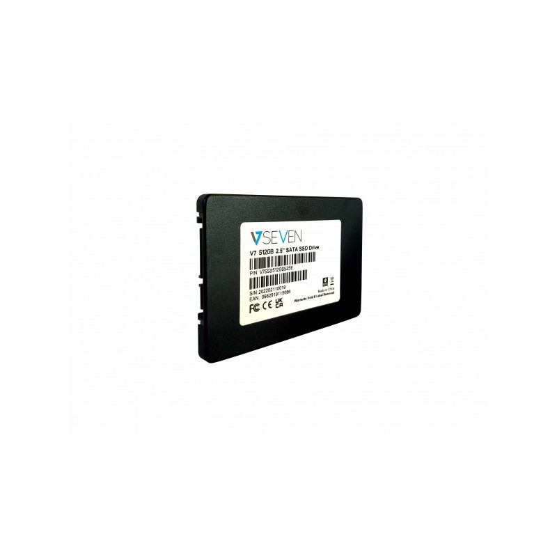 V7 V7SSD512GBS25E drives allo stato solido 2.5" 512 GB Serial ATA III 3D TLC