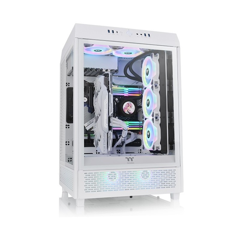 Thermaltake The Tower 500 Midi Tower Bianco