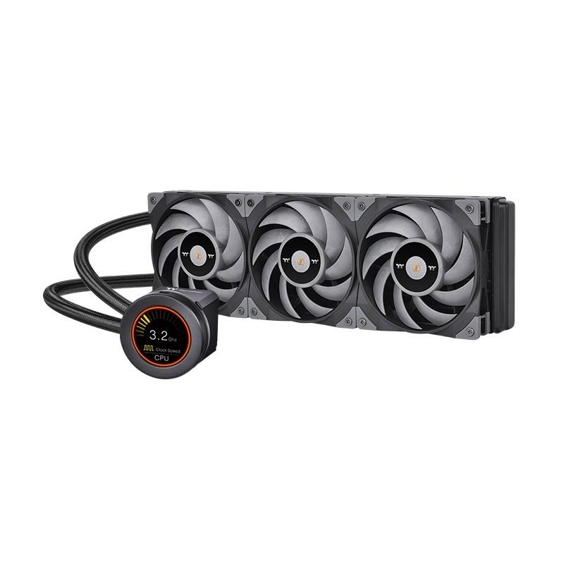 Thermaltake TOUGHLIQUID Ultra 360 Processore Raffreddatore di liquidi tutto in uno 12 cm Nero, Grigio 1 pz