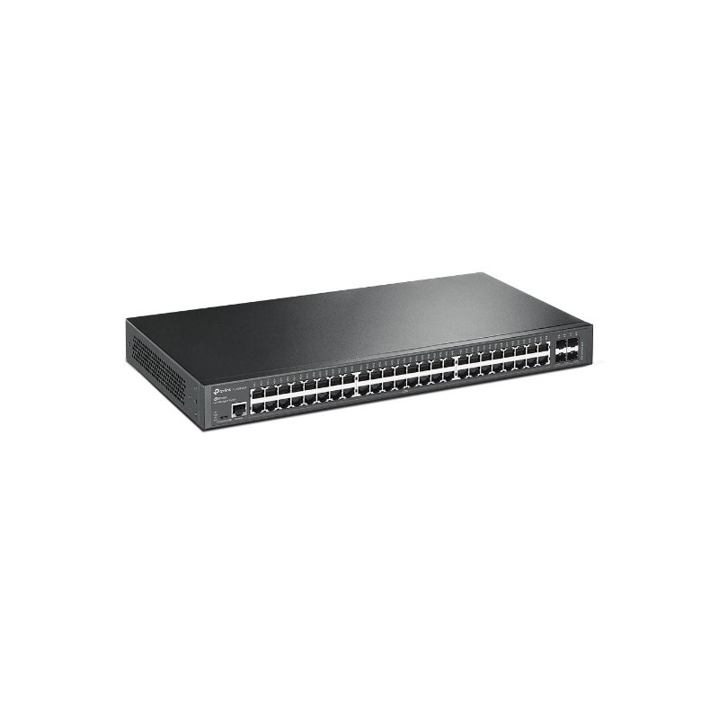 TP-Link JetStream TL-SG3452X switch di rete Gestito L2+ Gigabit Ethernet (10 100 1000) 1U Nero