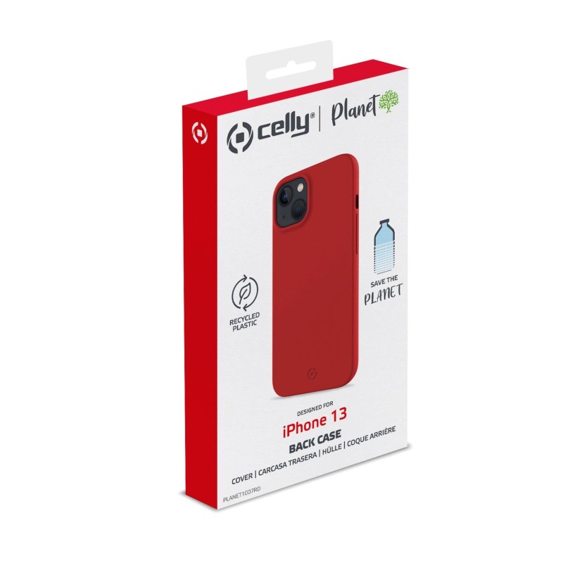 Celly PLANET custodia per cellulare 15,5 cm (6.1") Cover Rosso