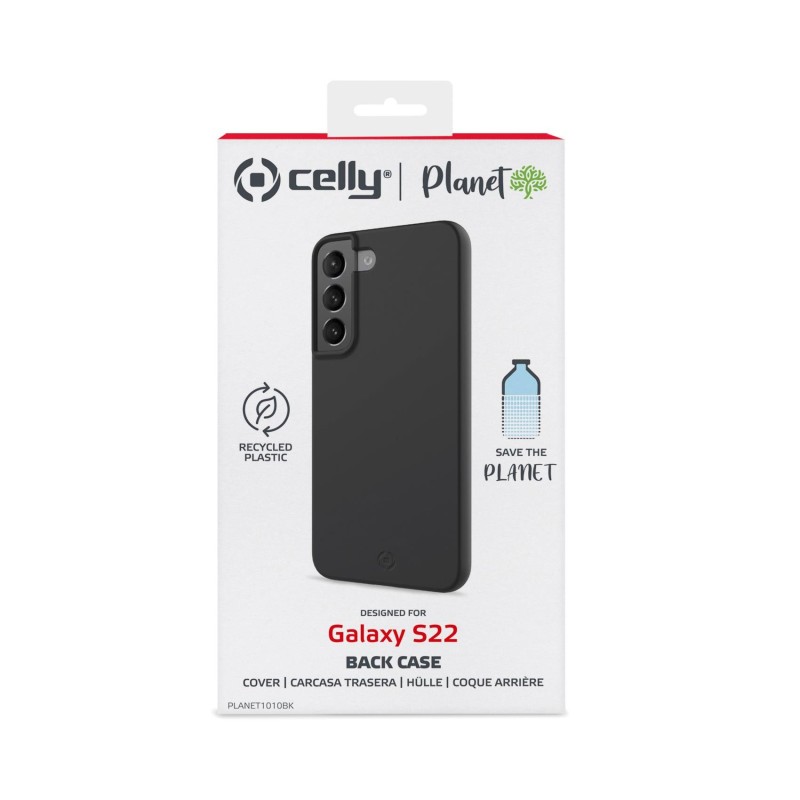 Celly PLANET custodia per cellulare 17,3 cm (6.8") Cover Nero