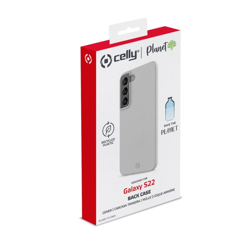 Celly PLANET custodia per cellulare 17,3 cm (6.8") Cover Bianco