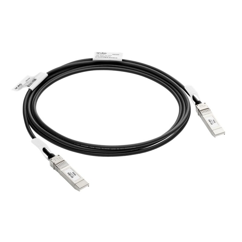 HPE R9D20A cavo InfiniBand e in fibra ottica 3 m SFP+ Nero, Bianco