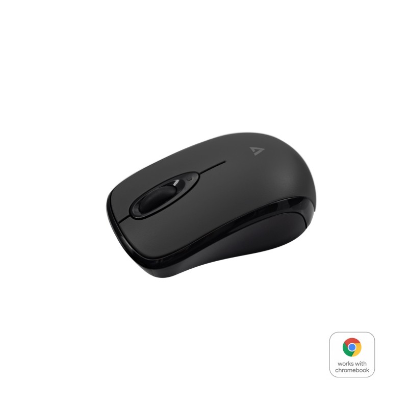 V7 MW150BT mouse Ambidestro Bluetooth Ottico 1000 DPI