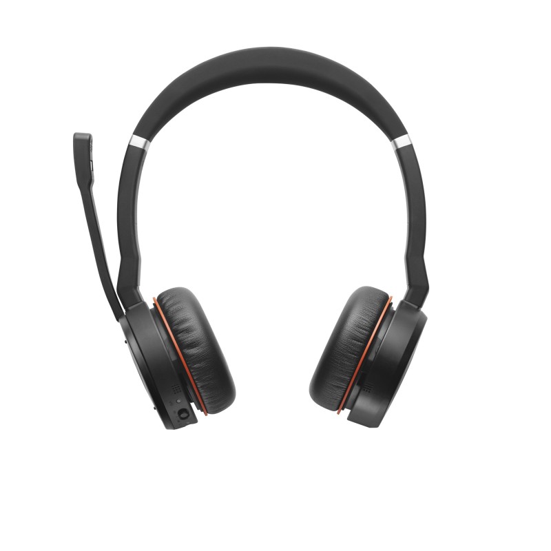 Jabra Evolve 75 Auricolare Con cavo e senza cavo A Padiglione Musica e Chiamate Bluetooth Nero