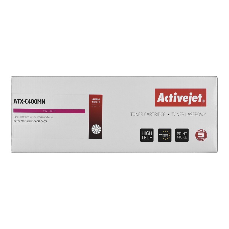 Activejet ATX-C400MN cartuccia toner 1 pz Compatibile Viola