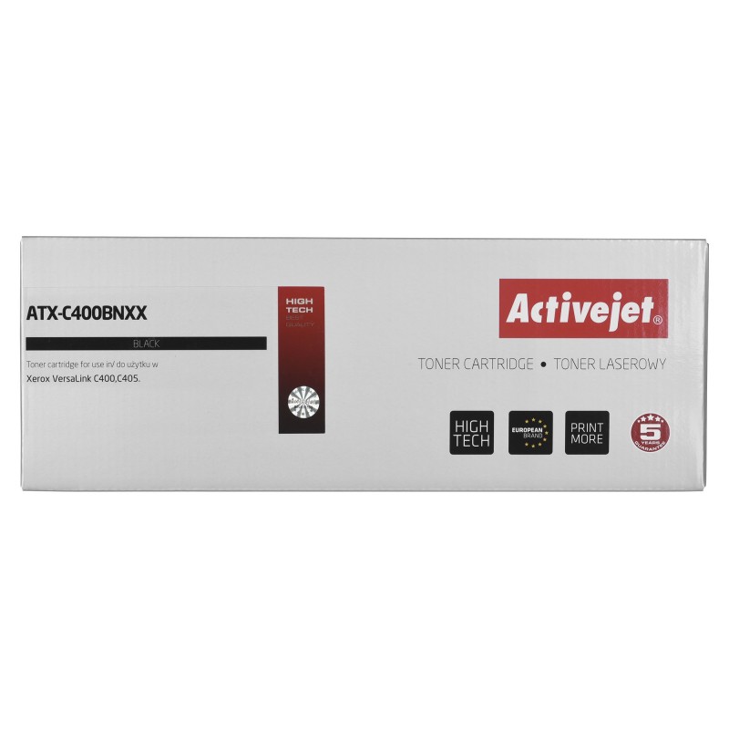 Activejet ATX-C400BNXX cartuccia toner 1 pz Compatibile Nero