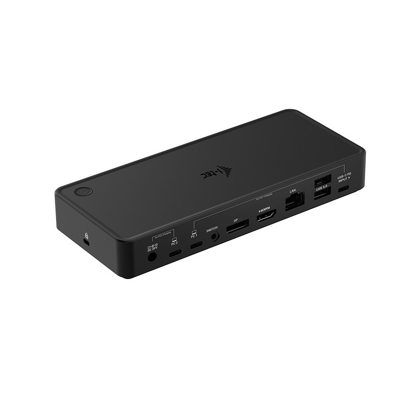 i-tec USB-C Thunderbolt KVM Docking station Dual Display + Power Delivery 65 100W