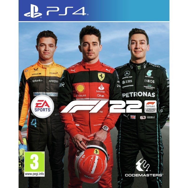 Codemasters F1 2022 Standard Multilingua PlayStation 4