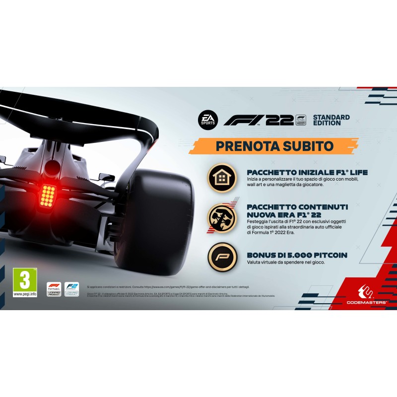 Codemasters F1 2022 Standard Multilingua PlayStation 5