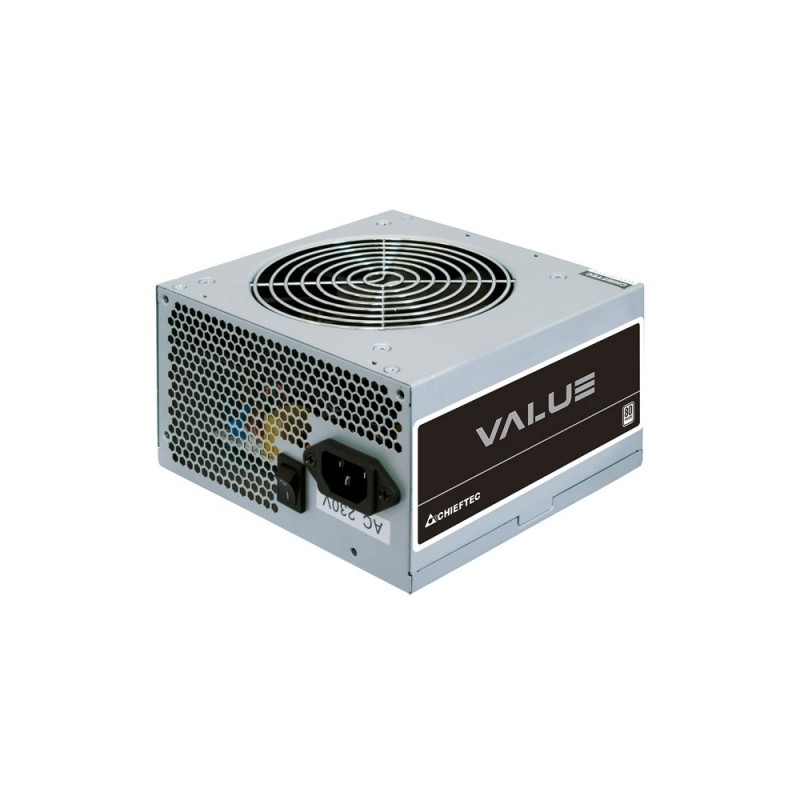 Chieftec Value APB-600B8 alimentatore per computer 600 W 20+4 pin ATX ATX Acciaio