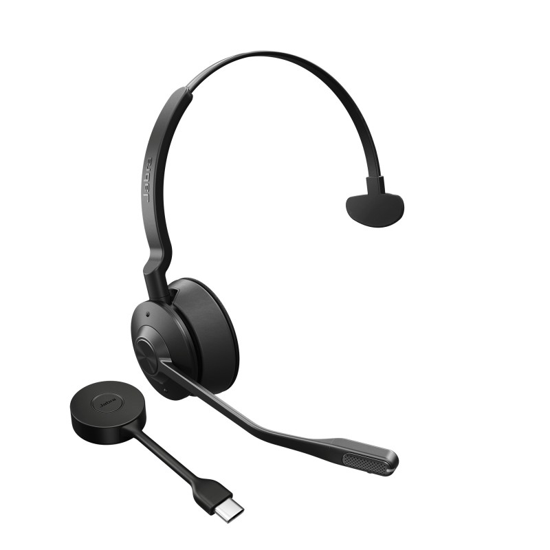 Jabra Engage 55 Auricolare Wireless A Padiglione Ufficio Bluetooth Base di ricarica Nero