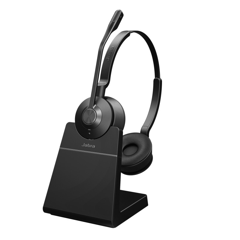 Jabra Engage 55 Auricolare Wireless A Padiglione Ufficio Bluetooth Base di ricarica Nero