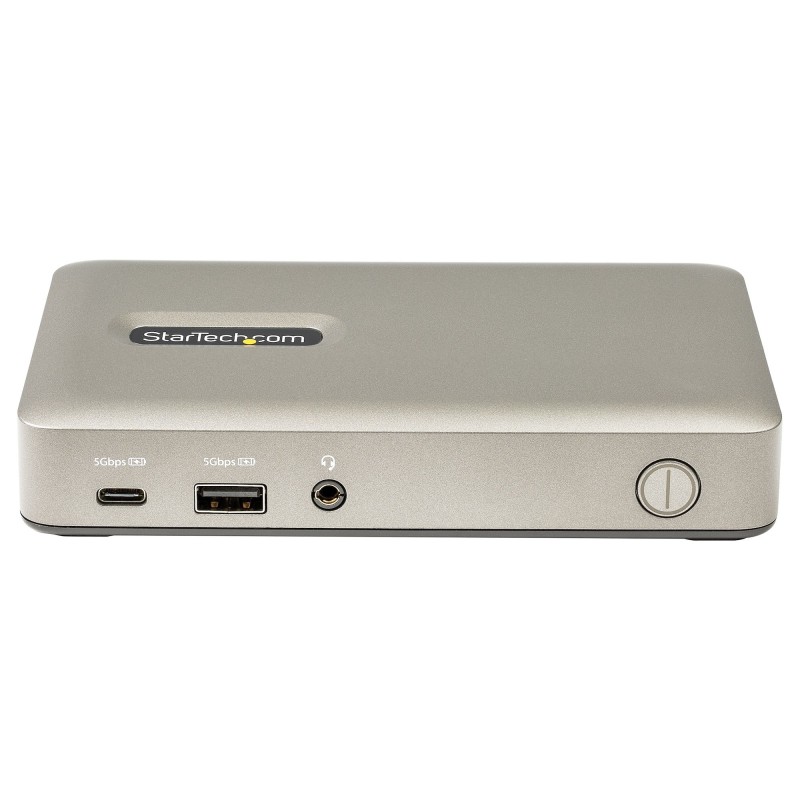 StarTech.com Docking Station USB-C - USB tipo C a DisplayPort 4K 30Hz o VGA - Ricarica USB Power Delivery da 65 W - Hub USB 3.1