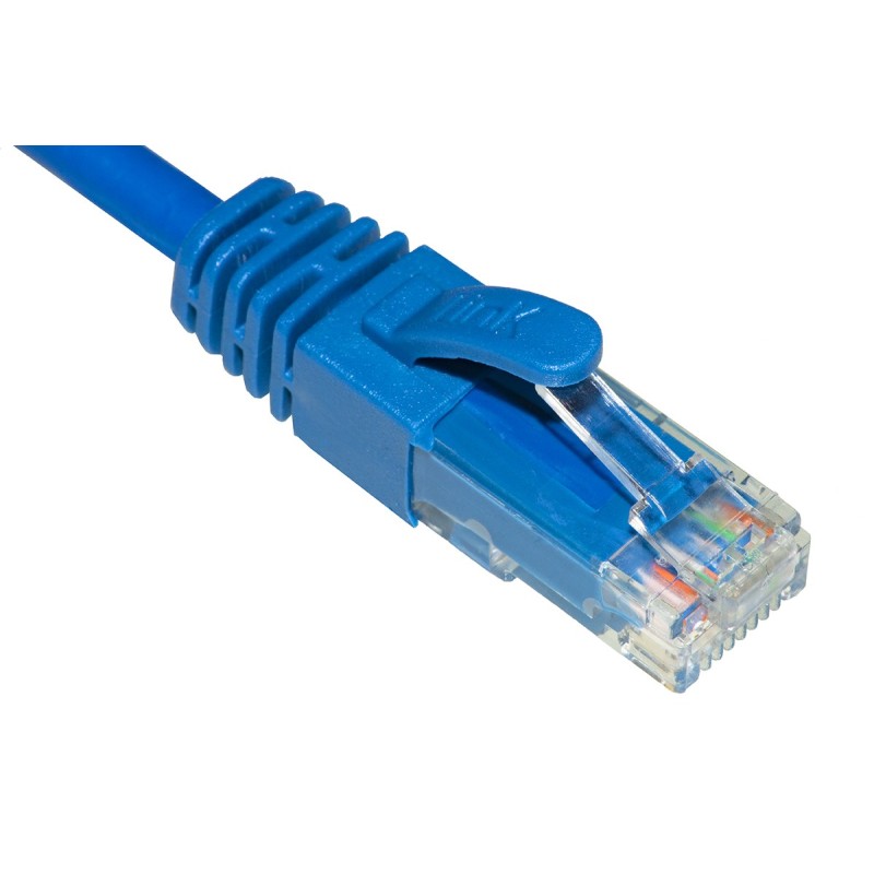 Link Accessori LK6AU015B cavo di rete Blu 1,5 m Cat6a U UTP (UTP)