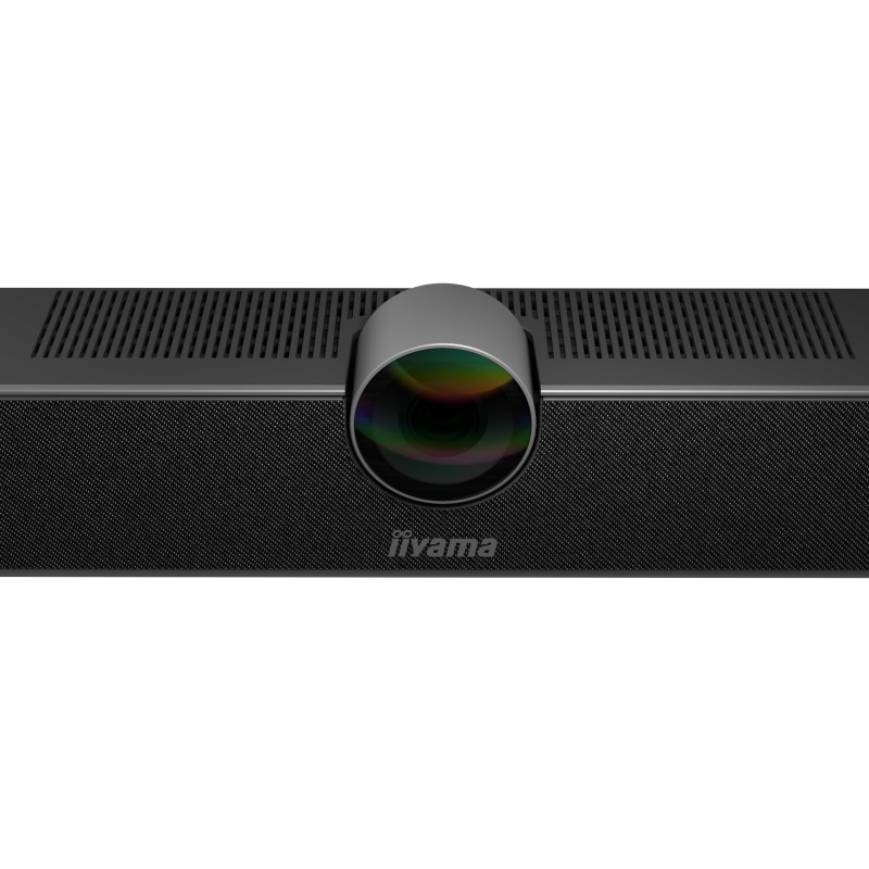 iiyama UC CAM120ULB-1 telecamera per videoconferenza 12 MP Nero 3840 x 2160 Pixel 30 fps