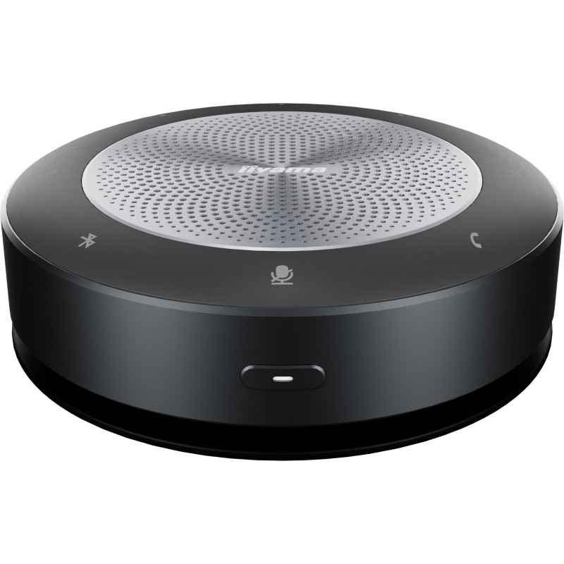 iiyama UC SPK01L microfono Bluetooth Nero, Grigio 4.2+EDR